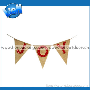 How to Make a Burlap Banner for Wedding